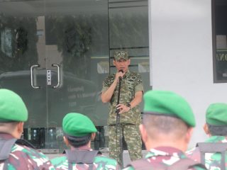 Korem 051/Wijayakarta Gelar Apel Siaga Pengamanan Natal 2025