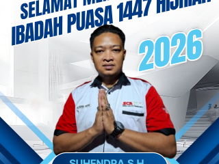Suhendra,S.H,. Member  (SCANITY) Chapter Suci Beserta Member Sampaikan Ucapan Selamat Menunaikan Ibadah Puasa Ramadhan 1447 H Penuh Doa dan Harapan