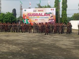 Susbalan Angkatan LXI Satkorcab Banser PC GP Ansor Jombang resmi dibuka, teguhkan militansi dan loyalitas Kader*