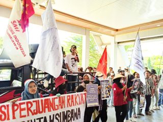 Turun ke Jalan, Aliansi Perjuangan Rakyat Sumbawa Tuntut Keseriusan Pemerintah Atasi Masalah Daerah