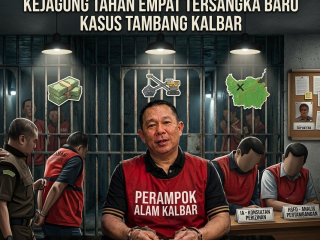 Kejagung Tahan Empat Tersangka Baru Kasus Korupsi Tambang di Kalbar, Jerat Oknum ESDM Hingga Direktur Perusahaan!