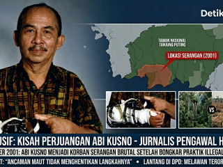 Abi Kusno Nachran: Jurnalis Pemberani Melawan Mafia Kayu di Hutan Kalimantan