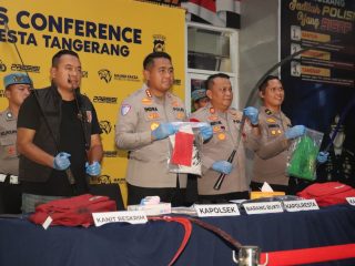 Kurang dari 24 Jam, Polresta Tangerang Ungkap Tawuran yang Tewaskan Satu Pelajar di Sindang Jaya
