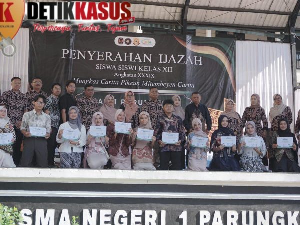 Mungkas Carita Pikeun Mitembeyan Carita” — Haru dan Bahagia Warnai Perpisahan Siswa Kelas XII Angkatan XXXIX SMAN 1 Parungkuda