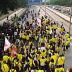 Aksi Mahasiswa di Bundaran HI Ricuh' Aspirasi Tertahan di Tengah Jalan Jakarta.