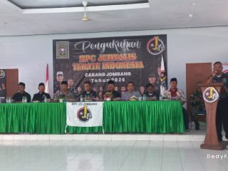 Pengukuhan DPC JTI Kabupaten Jombang