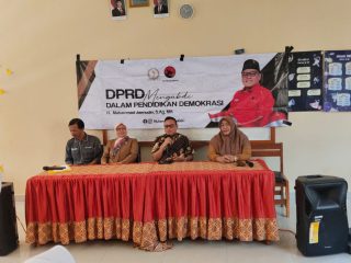 Anggota Komisi V DPRD Provinsi Jabar Muhammad Jaenudin Kunjungi SMAN 1 Parungkuda