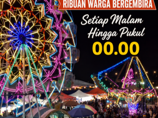 Pasar Malam Kota Langsa Ribuan Warga Tiap Malam Bergembira Tetap Jaga Batas Syariat