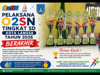 Pelaksana O2SN Tingkat SD Kota Langsa Tahun 2026 Berakhir