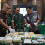 Patroli Senyap di Perbatasan Indonesia–Malaysia, Berbuah Hasil, 21,4 Kg Sabu Berhasil Diamankan