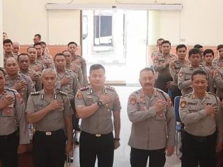 Kapolres Jombang Dampingi Dirsamapta Polda Jatim supervisi operasional Samapta