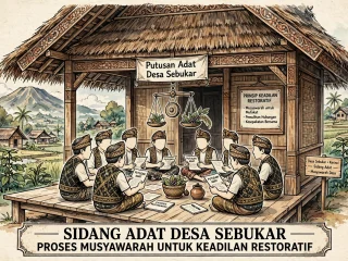 Menolak Kenyataan Hutang Sudah di Bayar Lunas, Itek Mamek Resmi di Keluarkan Dari Adat Desa Sebukar