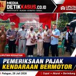Operasi Gabungan Pemeriksaan Pajak Kendaraan Bermotor Digelar di Palagan Bojongkokosan Sukabumi