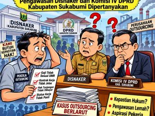 Dugaan Pelanggaran Aturan Outsourcing di Sejumlah Perusahaan Sukabumi: Disnaker dan Komisi IV DPRD Didesak Ambil Tindakan