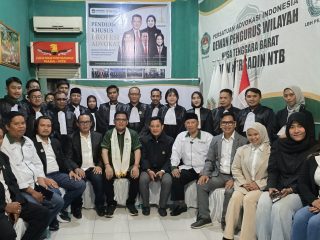 15 Advokat PERSADIN Angkatan XXXIV Resmi Dilantik di Mataram, Siap Mengabdi dan Tegakkan Keadilan