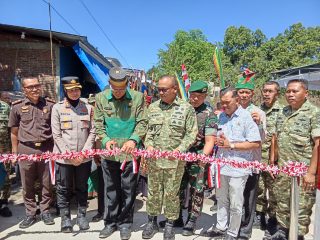 Wujudkan Akses Harapan Warga, Kodim 1607/Sumbawa Resmikan Tiga Jembatan Armco
