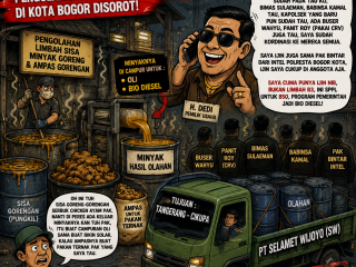 DIDUGA BERKEDOK PROGRAM BIO DIESEL? Aktivitas Pengolahan Sisa Minyak Goreng dan Ampas Gorengan di Kota Bogor Disorot, Legalitas Dipertanyakan