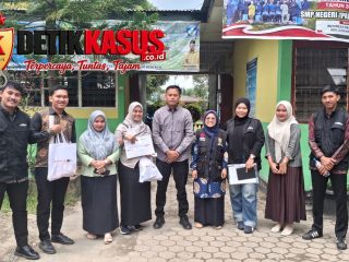 SMPN 1 Pangkalan Susu Disambangi Yayasan Geutanyo dan Save the Children, Bahas Kesehatan Mental Guru dan Siswa