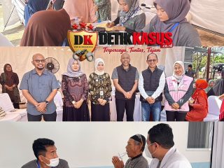 KOMITMEN PEDULI KESEHATAN MASYARAKAT DI SEKITAR OPERASIONAL, PT PLN IP UBP PANGKALAN SUSU SALURKAN MANFAAT PENGOBATAN GRATIS