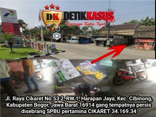 Seakan Kebal Hukum Kembali Beroperasi, Peredaran Obat Keras Ilegal di Dekat Rumah Bupati Bogor Jadi Sorotan.