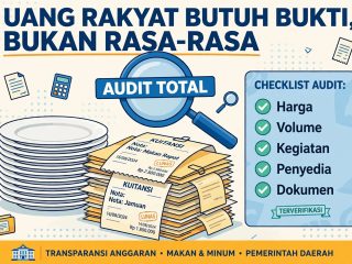 RASA-RASANYA SESUAI”! ANGGARAN MAKAN-MINUM PEMKAB KERINCI 2023–2024 DIMINTA DIBEDAH, PELDAK: JANGAN BERHENTI DI ATAS KERTAS!
